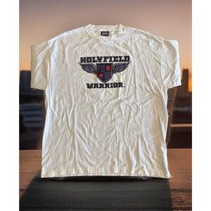 BOXING Evander Holyfield Warrior Vintage TShirt Size XXL White Excellent Used